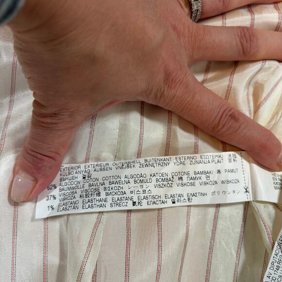 Zara Basic pale pink women’s blazer. Size S.  Workwear. Single breast, 1 button - Picture 2 of 7